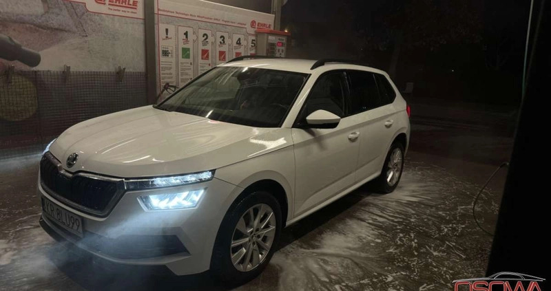 Skoda Kamiq cena 79999 przebieg: 54000, rok produkcji 2020 z Okonek małe 781